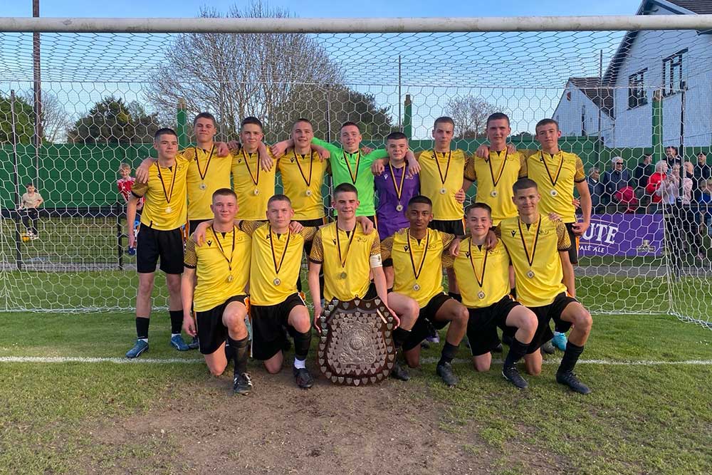 Year 10 Boys' Football Team at Penrice
