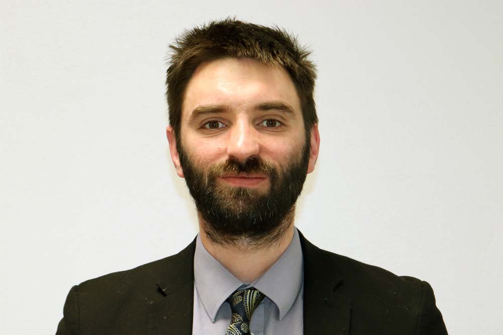 A photo of Mr Toms, Head of Year 11