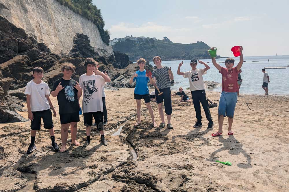 CEW2026 Students having fun by the water during CEW