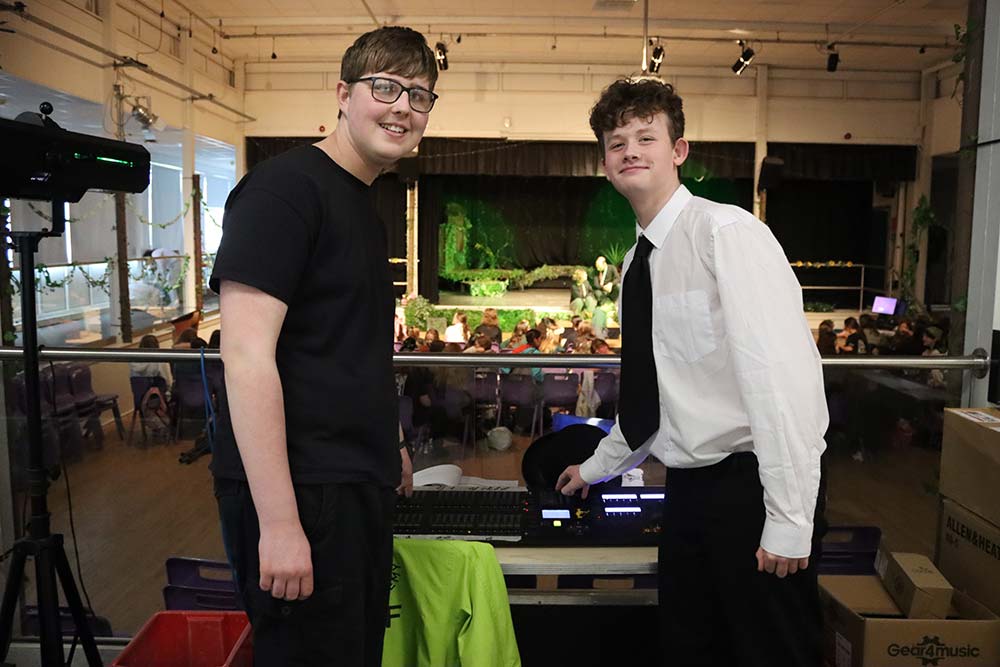 Penrice School Production 2026 The Tech Crew for the School Production